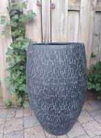 Grote Bloempot Capi Tuinpot antraciet zwart Plantenbak Nieuw, Ophalen, Minder dan 60 cm, Rond, Nieuw