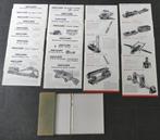 Meccano modelbladen oud compleet 1-30 modellen folders, Boeken, Catalogussen en Folders, Folder, Gelezen, Ophalen of Verzenden