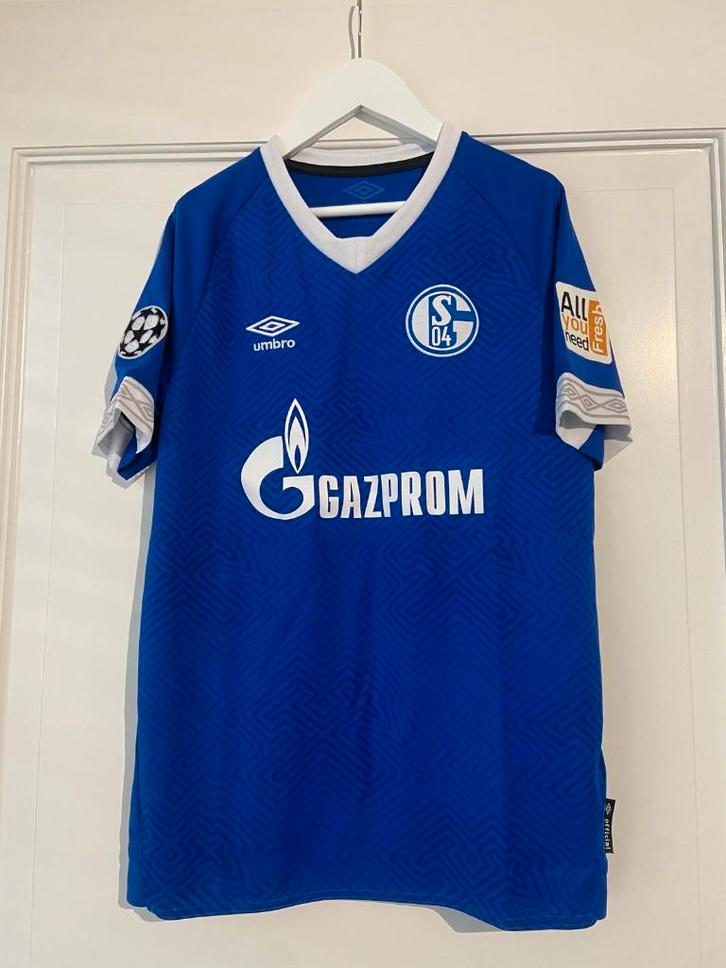 #158-007 Voetbalshirt Sané (Schalke'04) te koop! Maat 158, Sport en Fitness, Voetbal, Nieuw, Shirt, Maat XS of kleiner, Verzenden