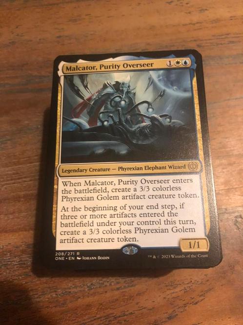 Mtg commander deck artifacts, Hobby en Vrije tijd, Verzamelkaartspellen | Magic the Gathering, Zo goed als nieuw, Speeldeck, Ophalen of Verzenden