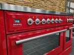 Luxe Fornuis Boretti Majestic 120cm rood Coupe de Feu, Ophalen of Verzenden, Zo goed als nieuw, Energieklasse A of zuiniger, Gas
