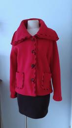 Boris industries. Fleece jasje. Rood. xxl, Kleding | Dames, Maat 46/48 (XL) of groter, Ophalen of Verzenden, Zo goed als nieuw