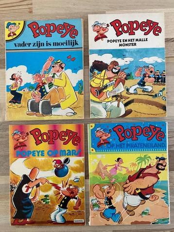 4 vintage albums Popeye beschikbaar voor biedingen