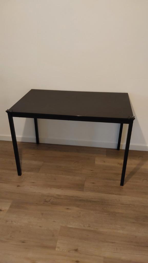 tafel, Huis en Inrichting, Tafels | Eettafels, Zo goed als nieuw, 50 tot 100 cm, 100 tot 150 cm, Vier personen, Rechthoekig, Overige houtsoorten