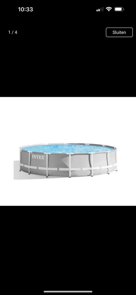 Intex zwembad, Tuin en Terras, Zwembaden, 120 cm of meer, 400 cm of meer, 300 cm of meer, Ophalen