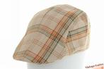 Voorgevormde platte pet beige bruin groene ruit katoen 58, Kleding | Heren, Hoeden en Petten, Ophalen of Verzenden, Nieuw, 58 of 59 cm (L, 7¼ of ⅜ inch)