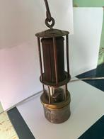 Antieke Mijnlamp – Friemann & Wolf Zwickau – Nr. 453 – 29 cm, Ophalen of Verzenden