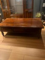 Salon Tafel Antiek!, Huis en Inrichting, 100 tot 150 cm, Zo goed als nieuw, Minder dan 50 cm, Rechthoekig