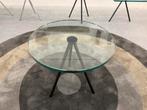 Nieuw Beek Maupertuus Salontafel Glas zwart Design Tafel D50, Huis en Inrichting, 100 tot 150 cm, Nieuw, Glas, Gelderland