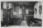 Leek Midwolde interieur kerk Oude Ansichtkaart 8633 Gelopen, Ophalen of Verzenden, 1940 tot 1960, Gelopen
