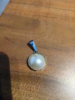Mooie uniek model Zilveren  parel hanger, Sieraden, Tassen en Uiterlijk, Piercings, Ophalen of Verzenden, Zo goed als nieuw, Zilver
