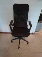 Bureaustoel - Comfortabel en functioneel!, Huis en Inrichting, Ophalen, Zo goed als nieuw, Zwart, Bureaustoel