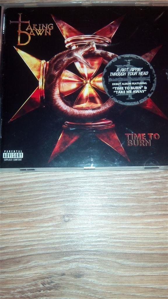 Taking Dawn - Time To Burn, Cd's en Dvd's, Cd's | Hardrock en Metal, Zo goed als nieuw, Ophalen of Verzenden