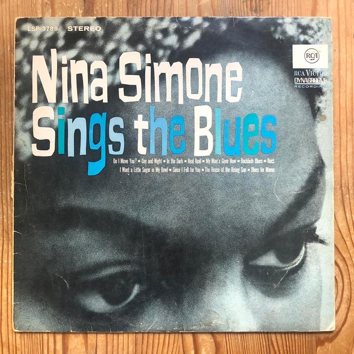 Nina Simone - Nina Simone Sings The Blues, Cd's en Dvd's, Vinyl | Jazz en Blues, Gebruikt, 1960 tot 1980, 12 inch, Ophalen of Verzenden