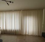 Gordijnen - 3 delen - 180x245 cm, Crème, 200 cm of meer, Ophalen of Verzenden, Zo goed als nieuw