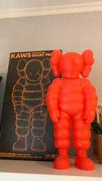 Kaws pop what party orange, Verzamelen, Ophalen of Verzenden, Zo goed als nieuw, Pop