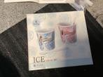4x IJsbeker met Lepel - Nieuw, Ophalen of Verzenden, Nieuw