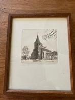 Oude steendrukDiever 4/60 van Wannes Hemstede, Ophalen of Verzenden