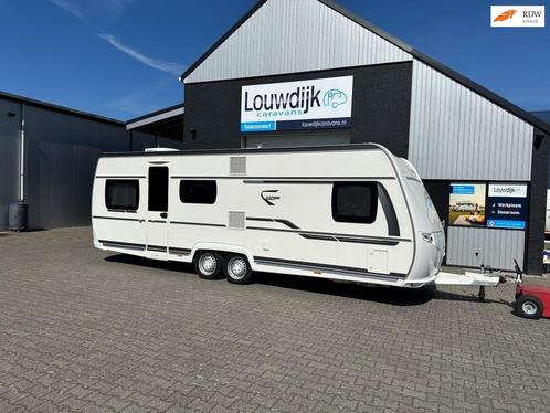 FENDT Saphir 650 SKM ’19 (Stapelbed, Airco, Fransbed), Caravans en Kamperen, Caravans, Bedrijf, meer dan 6, 1500 - 2000 kg, Rondzit