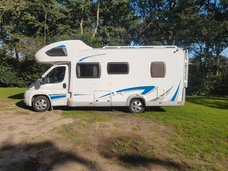 Camper Cristall A601 (2007) met gasoven!, Caravans en Kamperen, Campers, Particulier, tot en met 4, Alkoof, Overige merken, Fiat
