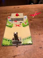 Blikken vliegveld / vliegtuig / blikken speelgoed., Ophalen of Verzenden