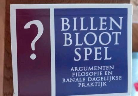 Billen Bloot Spel - Filosofie voor de praktijk, Hobby en Vrije tijd, Gezelschapsspellen | Kaartspellen, Zo goed als nieuw, Ophalen of Verzenden