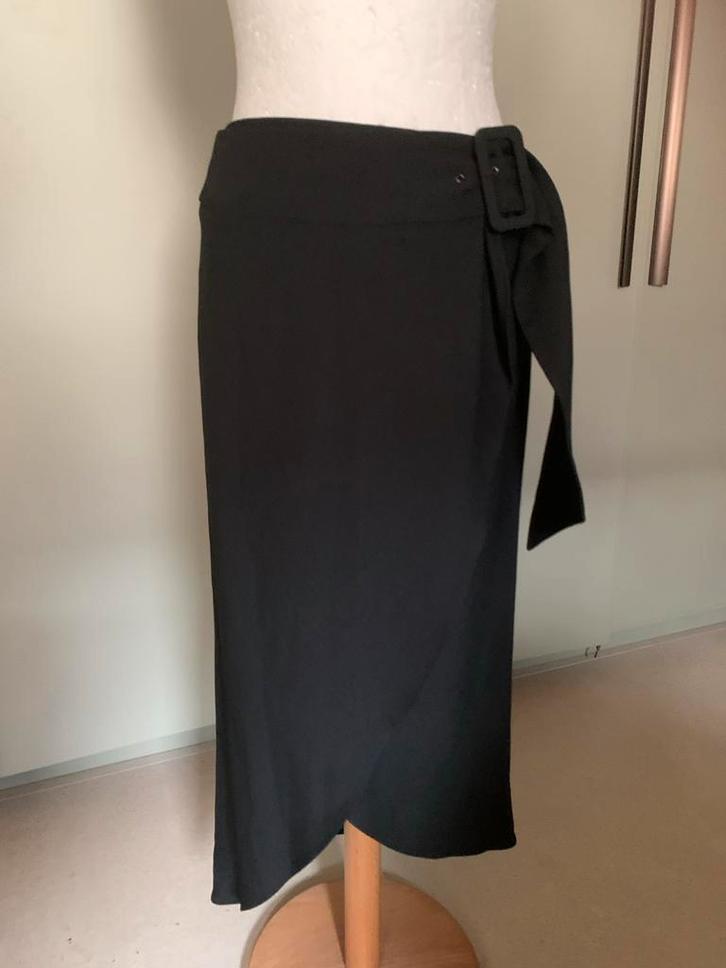 LaDress Rok XXS Zwart - Zo Goed Als Nieuw, Kleding | Dames, Rokken, Zo goed als nieuw, Maat 34 (XS) of kleiner, Zwart, Knielengte