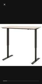 Zit sta bureau Ikea Trotten met kabelgoot, Ophalen, In hoogte verstelbaar, Zo goed als nieuw
