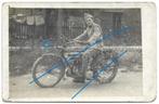 Triumph motor militair postkaart fotokaart cijfer 49, Ophalen of Verzenden, Voor 1920, Ongelopen, Voertuig