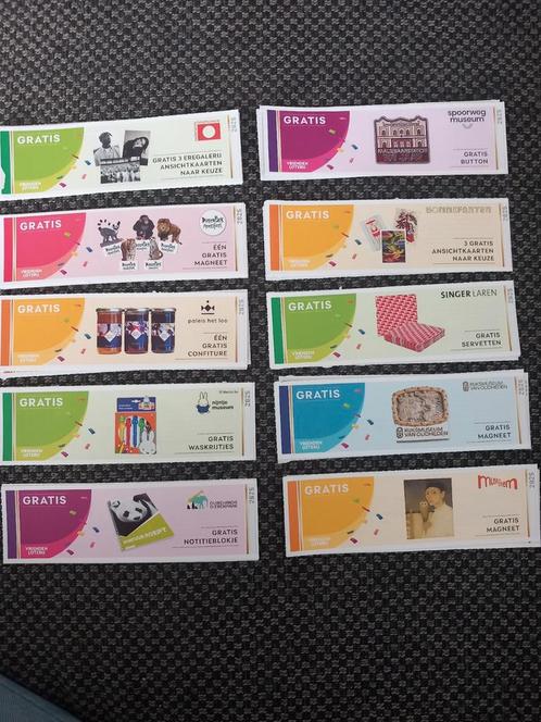 Kortingsbonnen vriendenloterij, Tickets en Kaartjes, Kortingen en Cadeaubonnen, Drie personen of meer, Overige typen, Kortingsbon