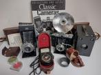 Zeiss Ikon camera’s, flitser, lichtmeter en boek, Verzamelen, Fotografica en Filmapparatuur, Fototoestel, Ophalen