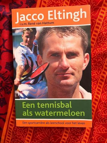Jacco Eltingh - Een tennisbal als watermeloen beschikbaar voor biedingen