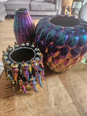 Holo multicolar vazen beschikbaar voor biedingen