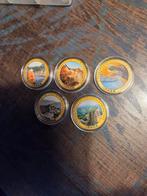 Mooi coin set 5 stuks,chinese wonders., Ophalen of Verzenden, Buitenland, Munten