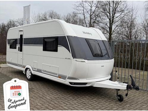 Hobby De Luxe 540 UL Incl. Mover, Nieuwstaat!, Caravans en Kamperen, Caravans, Bedrijf, 1250 - 1500 kg, Rondzit, Hobby, 2 aparte bedden