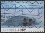 Zweden 2023 mi.3516 uit SAUNAS EN WINTERZWEMMEN nom. brev, Verzenden, Zweden, Gestempeld