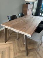 Bert Plantagie Seven Eettafel 200x100, Huis en Inrichting, Ophalen, 100 tot 150 cm, Eikenhout, Zo goed als nieuw