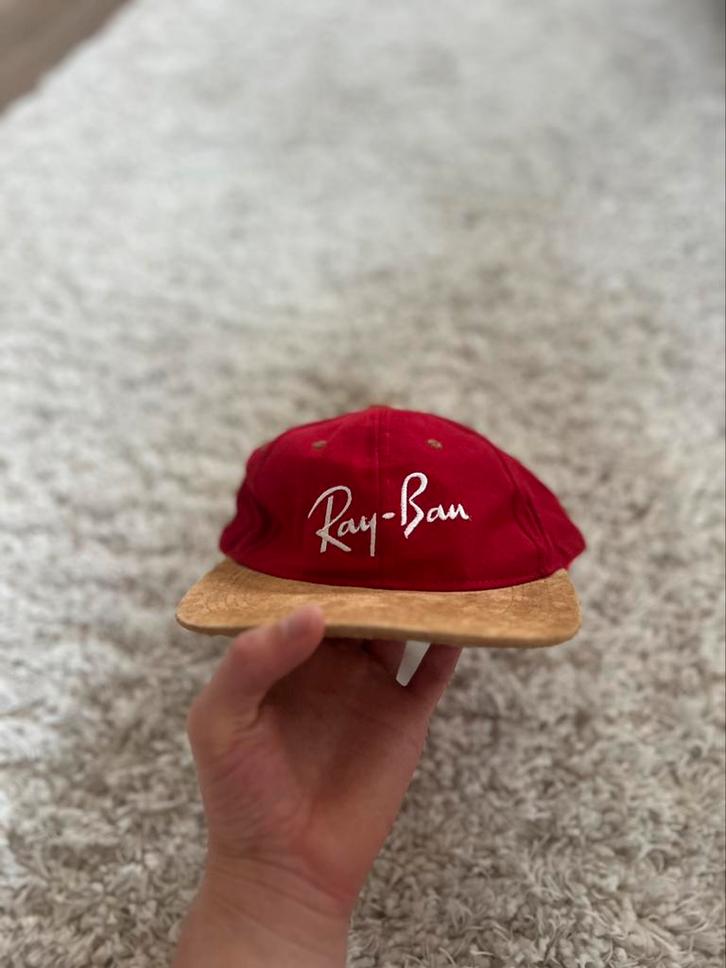 Vintage Ray-Ban Pet, Kleding | Heren, Hoeden en Petten, Zo goed als nieuw, One size fits all, Ophalen of Verzenden