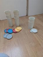 8x tupperware bekers, Ophalen of Verzenden, Zo goed als nieuw