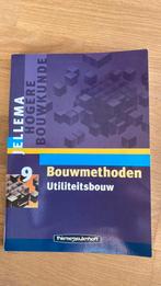 Jellema serie - Bouwkunde Deel 9 Bouwmethode Utiliteitsbouw, Kamerling, Ophalen of Verzenden, Zo goed als nieuw, Nederlands