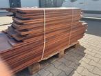39 m2 massieve jatoba parketvloer 18 cm breed 2 cm dik., 2e hands product geen info, Gebruikt, 2e hands product geen info bekend