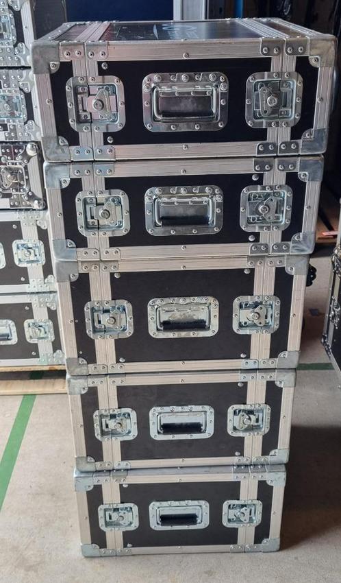 19" Flightcases, Muziek en Instrumenten, Licht en Laser, Gebruikt, Overige typen, Kleur, Ophalen of Verzenden