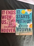 it ends with us en it starts with us - Coleen Hoover, Ophalen of Verzenden, Zo goed als nieuw