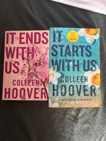 it ends with us en it starts with us - Coleen Hoover beschikbaar voor biedingen