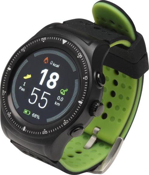 Denver SW-500 - Smartwatch Activity tracker, Sieraden, Tassen en Uiterlijk, Activity trackers, Nieuw, Android, Zwart, Ophalen of Verzenden