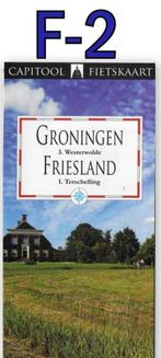 F2 Fietskaart Groningen Friesland Westerwolde / Terschelling, Ophalen of Verzenden, Zo goed als nieuw, Nederland, Landkaart