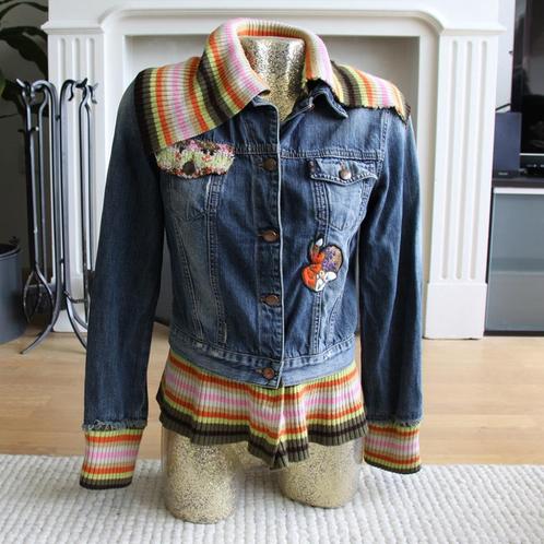 Spogi Spijker Jasje - 64 (S) € 30,-, Kleding | Dames, Overige Dameskleding, Zo goed als nieuw, Ophalen of Verzenden