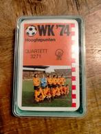 WK 74 1974 voetbal Kwartet toernooi hoogtepunten kwartetspel, Verzamelen, Sportartikelen en Voetbal, Gebruikt, Verzenden