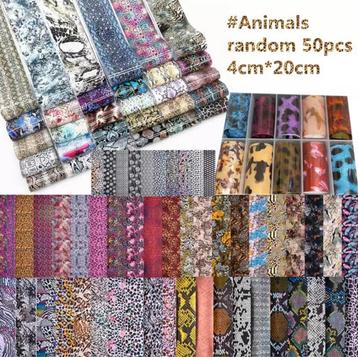 Nail Art Folies Set - 50 Stuks beschikbaar voor biedingen