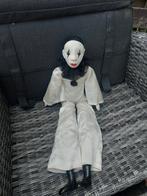 Mooie oude Vintage/Brocante Pierrot Sofa-Doll, Ophalen of Verzenden